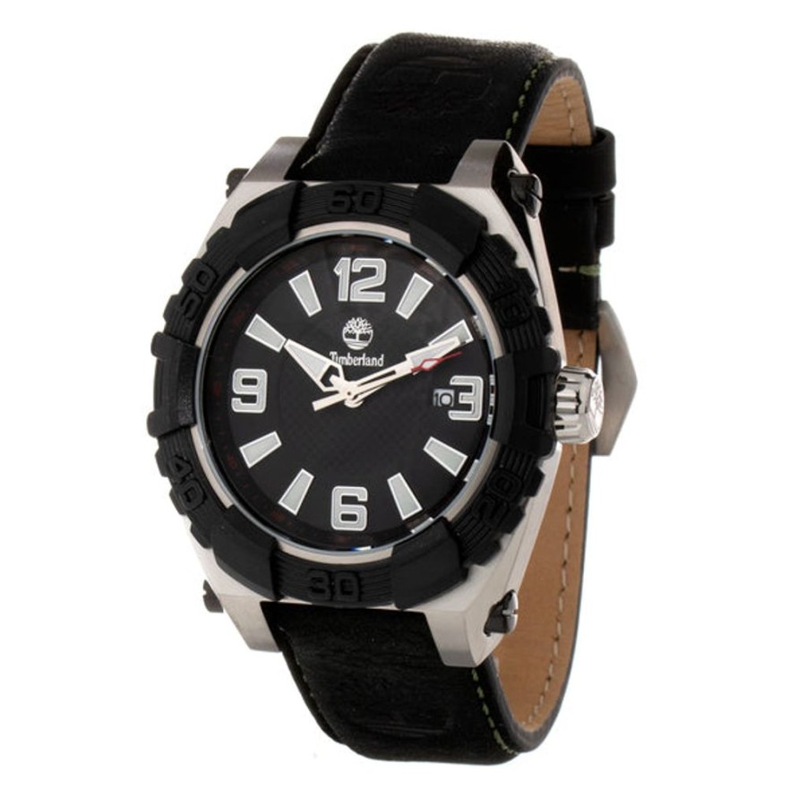 Watches Timberland Leather Watches | Timberland Tbl13321Jstb-02Bn (O 45 Mm) Men'S Watch