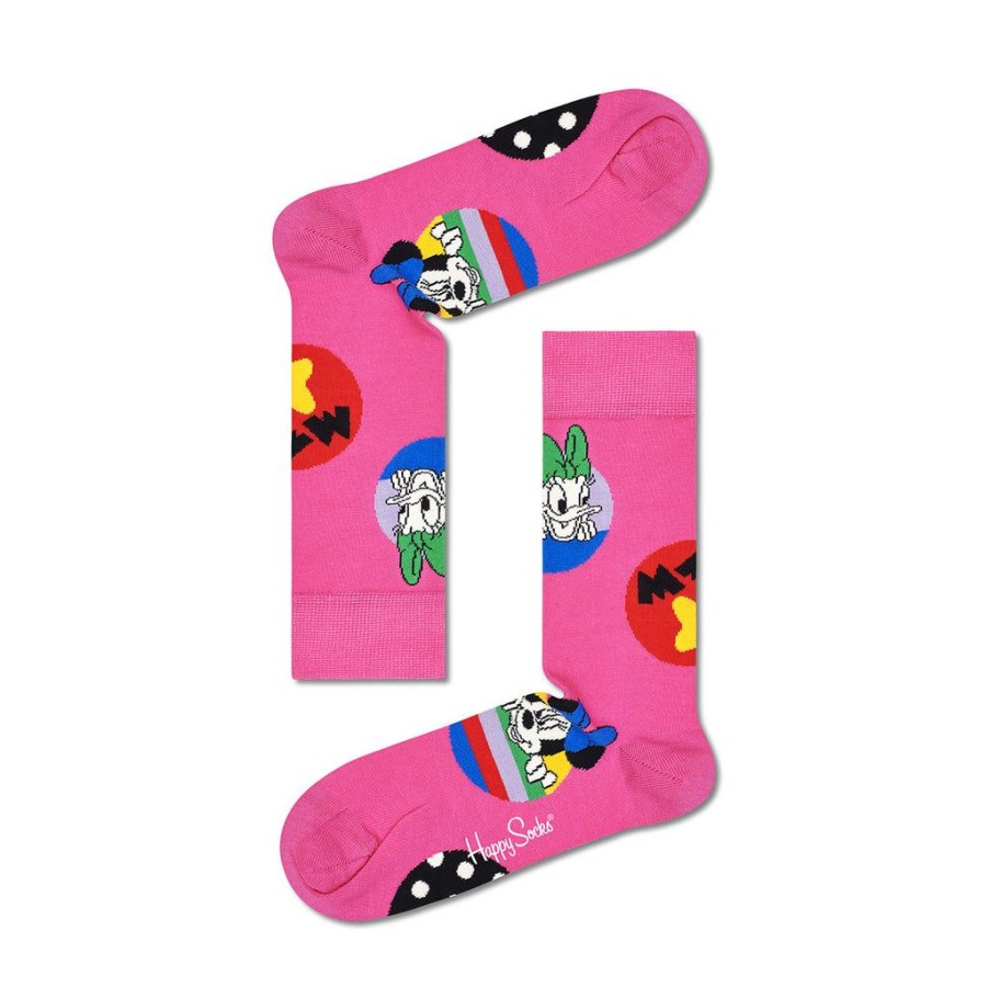 Kids Happy Socks Shoes & Socks | Happy Socks Disney Daisy & Minnie Dot Sock (3302)