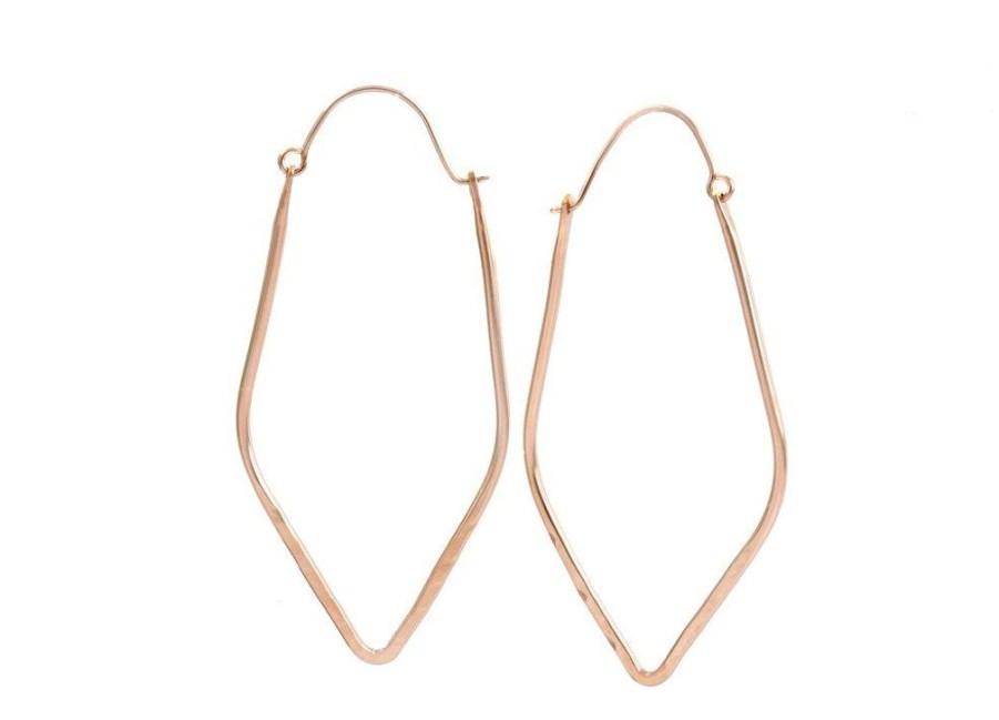 Jewellery Agapantha Jewelry Earrings | Agapantha Jewelry Elyse Hoop Earrings