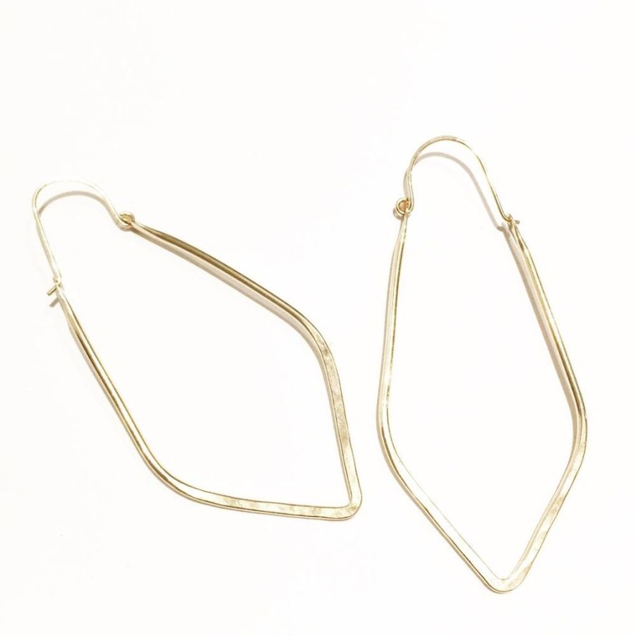 Jewellery Agapantha Jewelry Earrings | Agapantha Jewelry Elyse Hoop Earrings