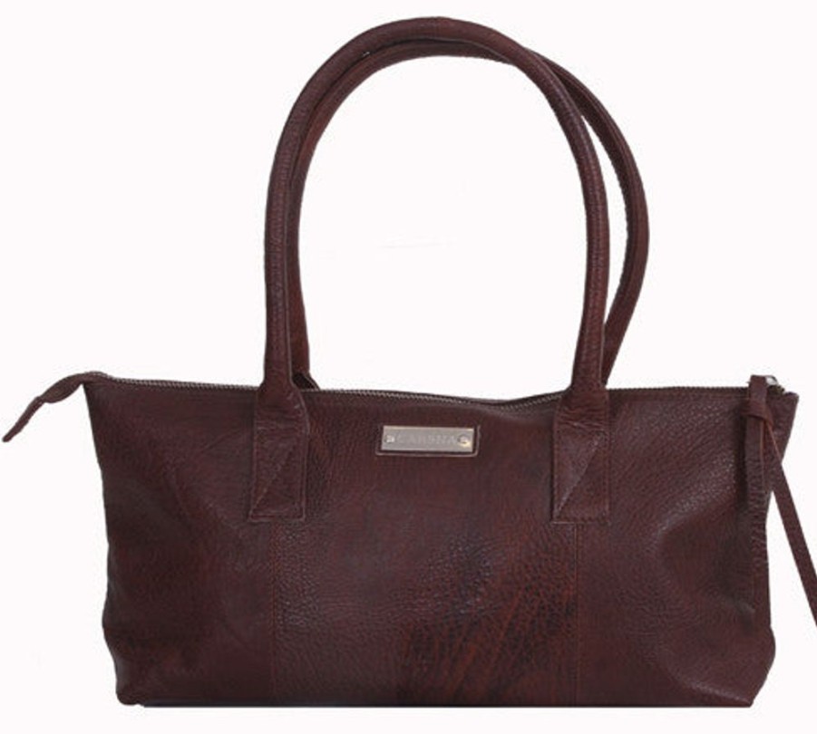 Handbags Carsha | Carsha "Florence" Leather Shoulder Bag Sale