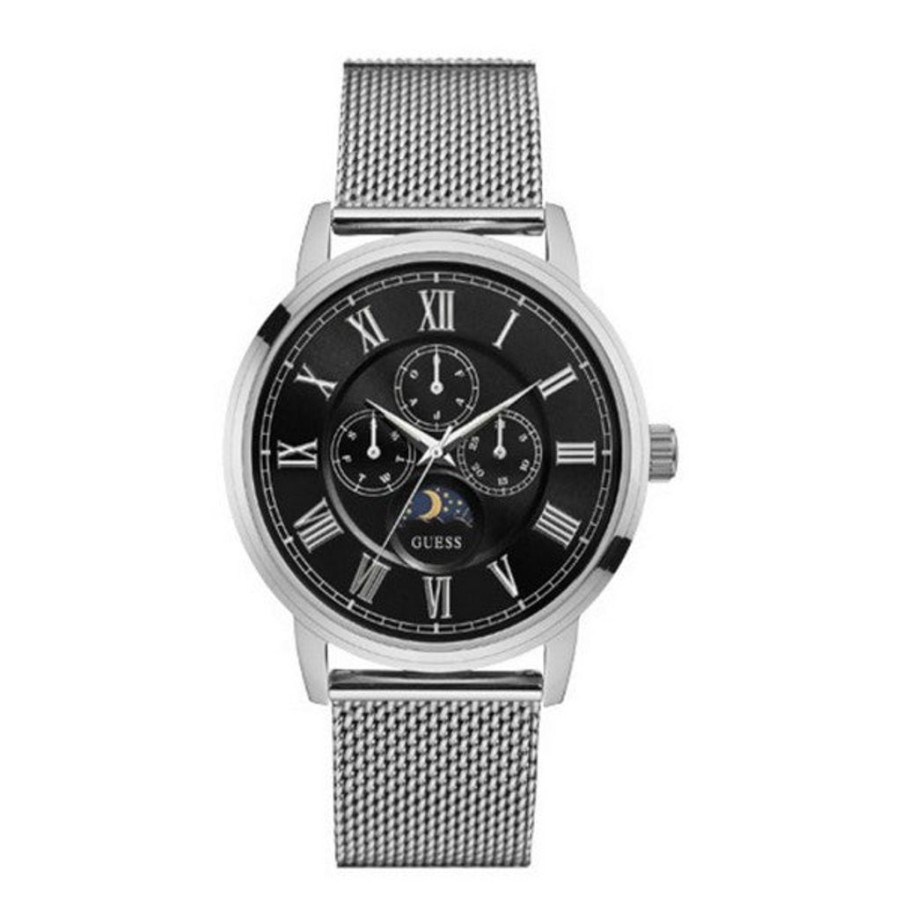 Watches Guess Metal Watches | Guess W0871G1 (44 Mm) Men'S Watch