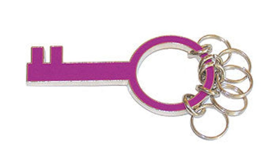 Wallets E.C.D Key Cases & Keyrings | Purple Key Keyring