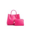 Handbags GUNAS NEW YORK | Gunas New York Jane Hot Pink Vegan Leather Satchel