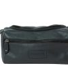 Women Stitch & Hide Travel Accessories | Stitch & Hide Leather Jett Toiletry Bag Deep Sea Blue