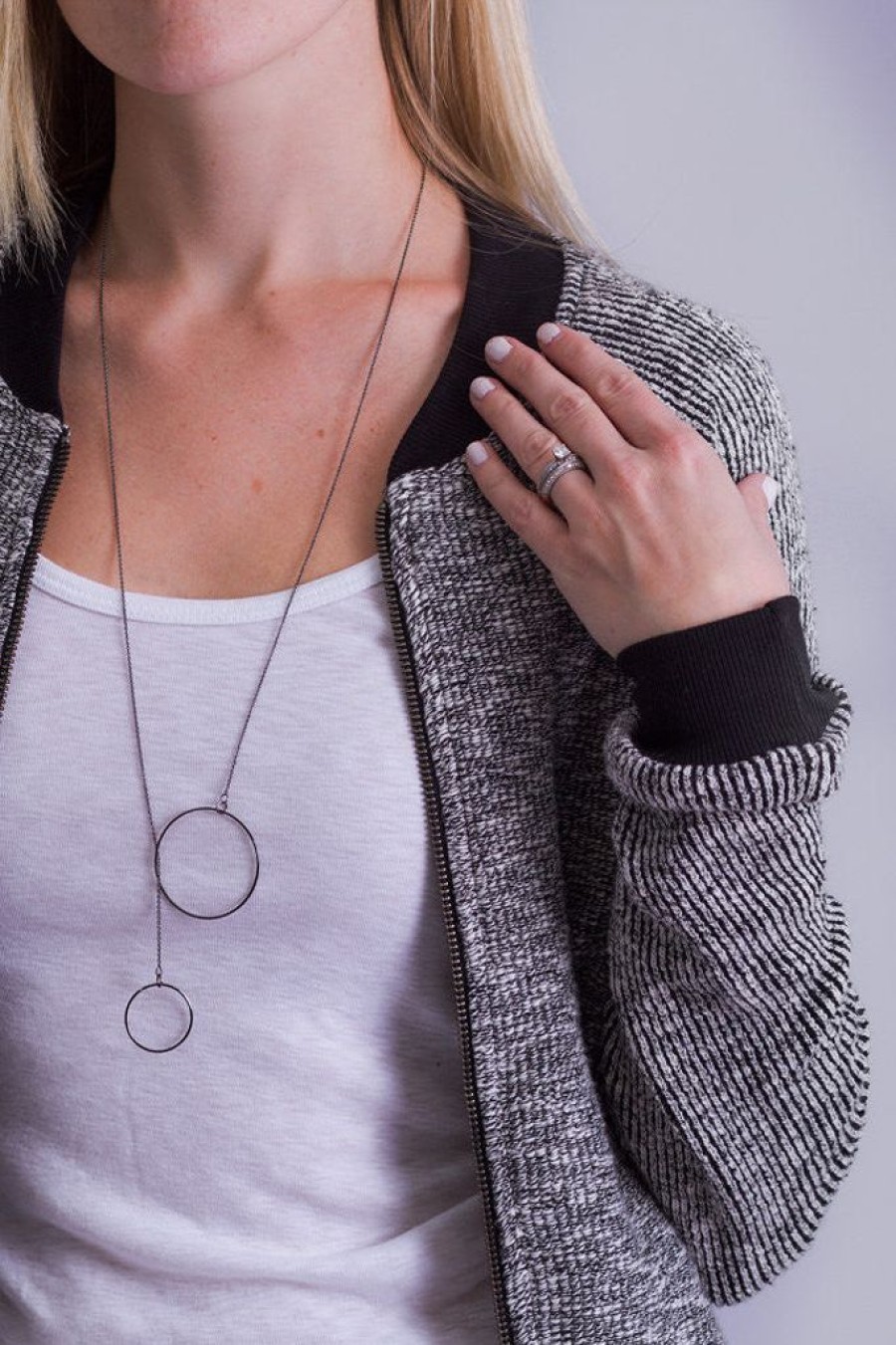 Jewellery Lisa Freede Necklaces | Lisa Freede Lasso Necklace Silver