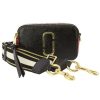 Handbags Marc Jacobs | Marc Jacobs Snapshot Leather Shoulder Bag Black Red