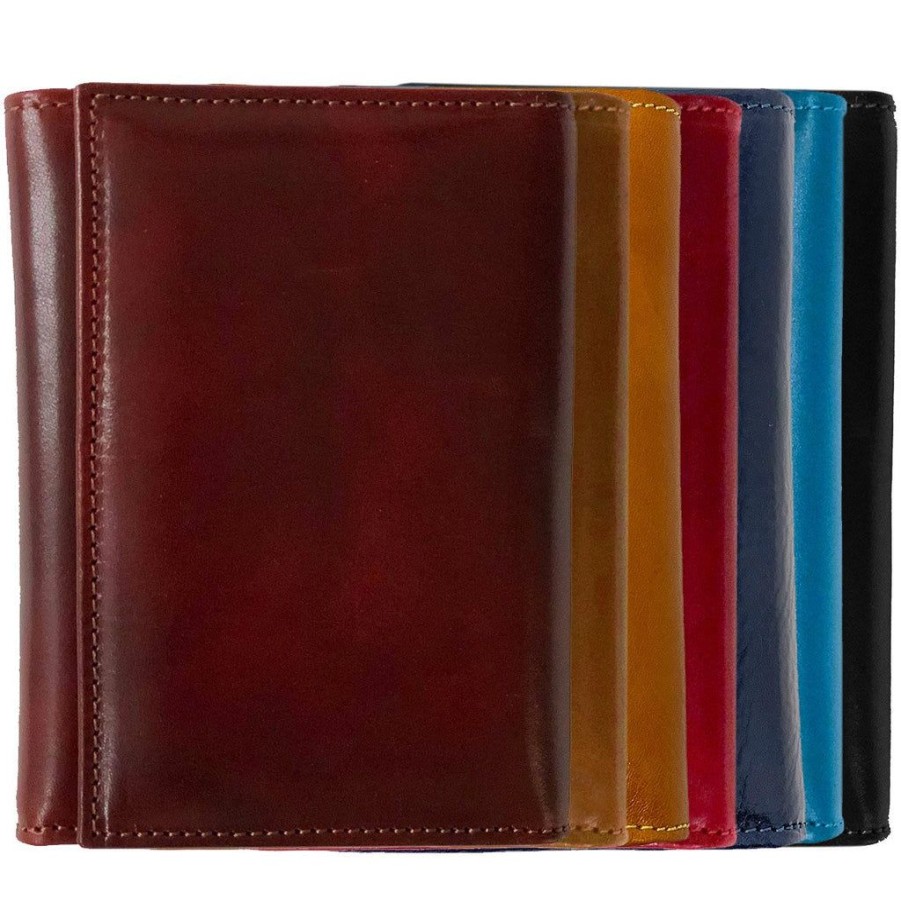 Wallets Floto Snap Closure Wallets | Floto Leather Venezia Tri-Fold Clutch