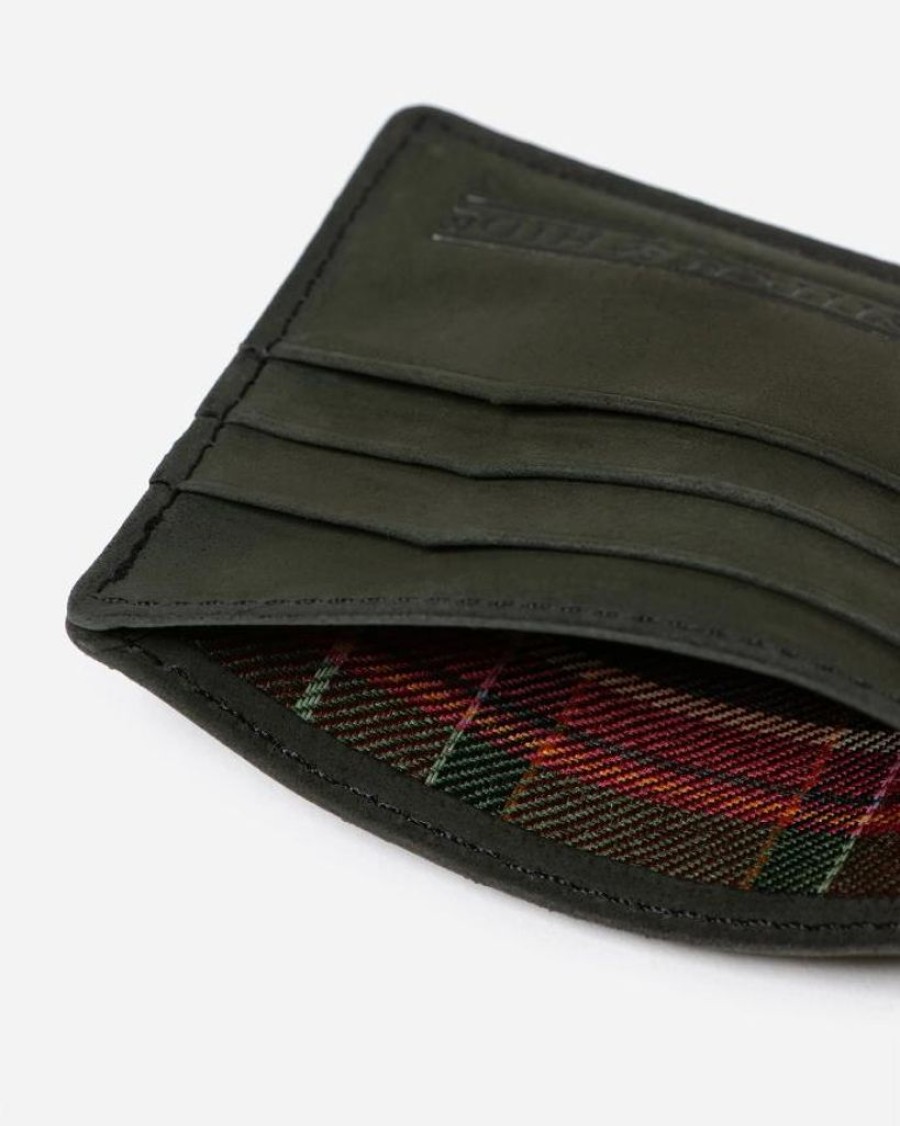 Wallets Stitch & Hide Card Holders | Stitch & Hide Leather Alfred Cardholder Black