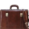 Men Floto Briefcases | Floto Leather Trastevere Briefcase