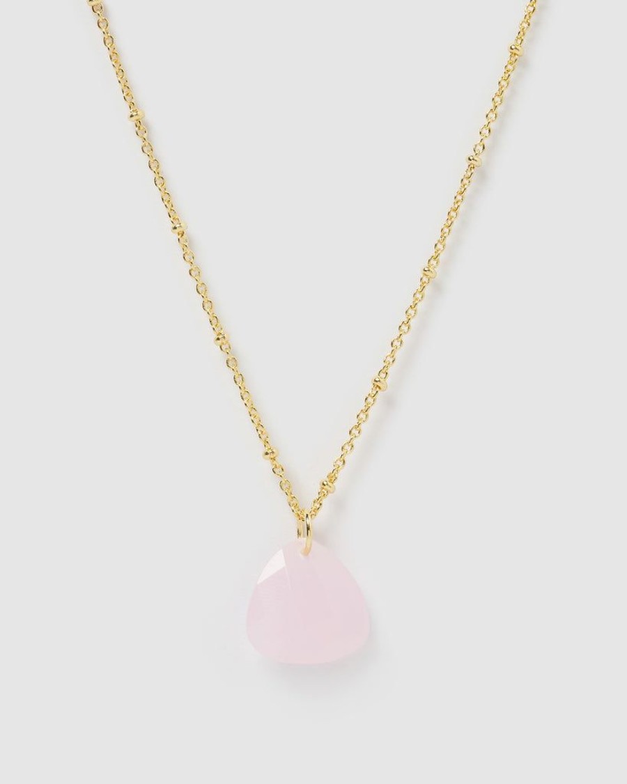 Jewellery Miz Casa & Co Necklaces | Miz Casa & Co Leny Necklace Rose Quartz