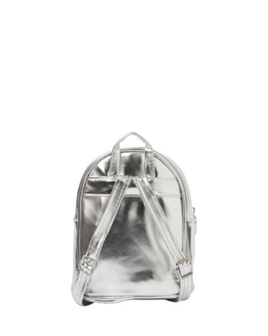 Kids Izoa Bags | Izoa Kids Matilda Backpack Silver