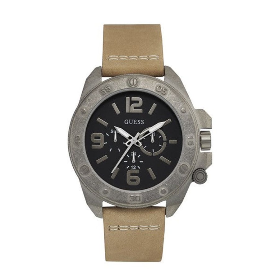 Watches Guess Metal Watches | Guess W0659G4 (46 Mm) Men'S Watch