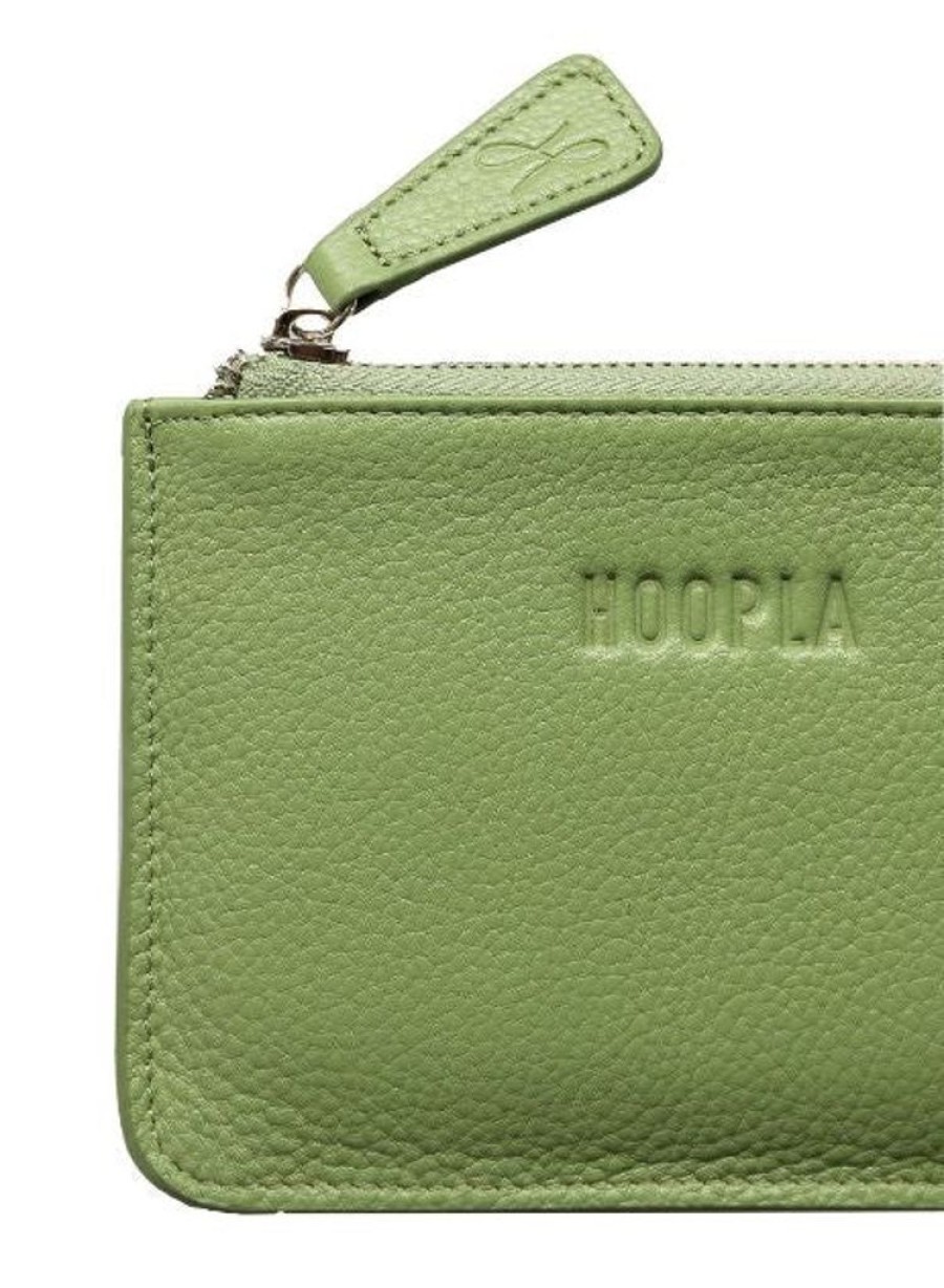 Wallets Hoopla Coin Purses | Hoopla Leather Coin Purse Bright Green