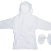 Kids Bambini Infant Wear Clothes | Bambini White Infant Terry Robe & Booties