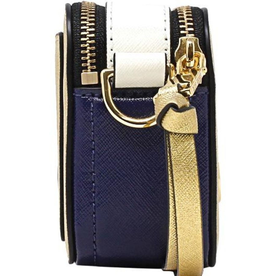 Handbags Marc Jacobs | Marc Jacobs Snapshot Leather Shoulder Bag Gold