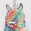 Kids Izoa Bags | Izoa Kids Rainbow Unicorn Backpack