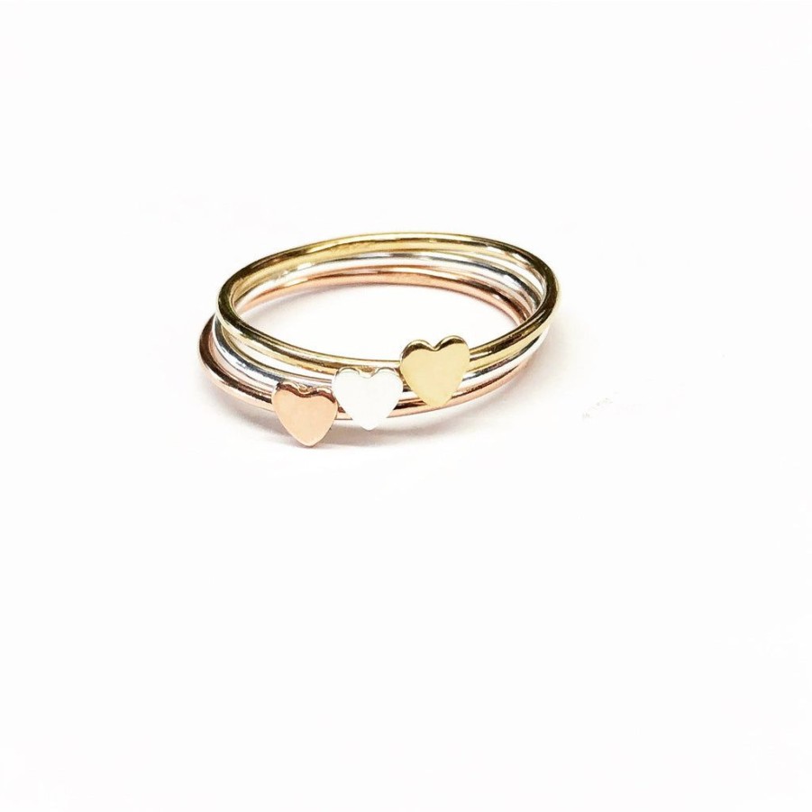 Jewellery Agapantha Jewelry Rings | Agapantha Jewelry Kim Heart Ring