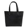 Handbags Stitch & Hide | Stitch & Hide Leather Emma Tote Bag - Classic Collection - Black - Free Wallet Pouch