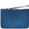 Handbags Gabee | Gabee Quilted Leather Miller Wristlet Clutch