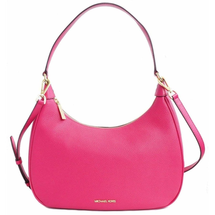 Handbags Michael Kors | Michael Kors Cora Shoulder Bag Crossbody Hot Pink 30 X 18 X 8 Cm