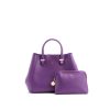 Handbags GUNAS NEW YORK | Gunas New York Jane Purple Vegan Leather Satchel Bag