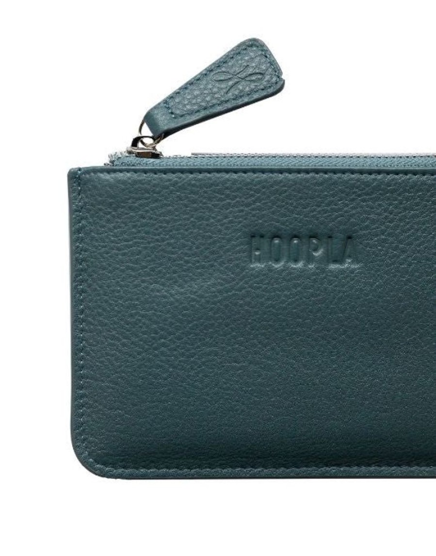 Wallets Hoopla Coin Purses | Hoopla Leather Coin Purse Teal