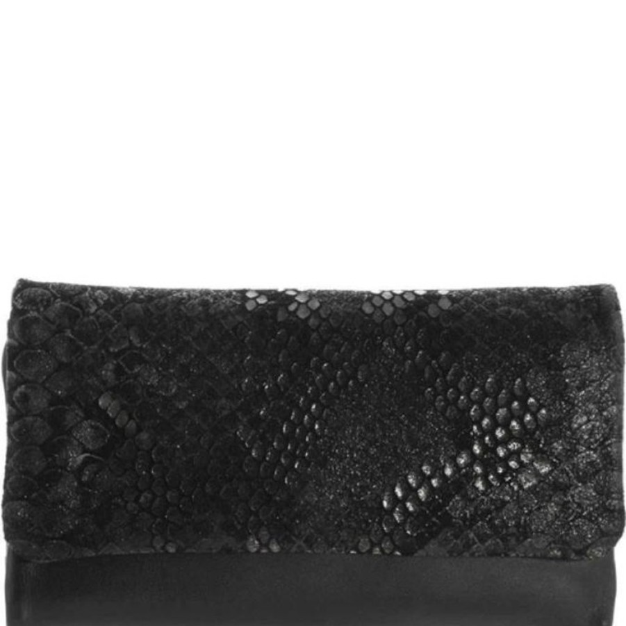 Wallets Monique Snap Closure Wallets | Monique Emery Leather Foldout Soft Purse Wallet