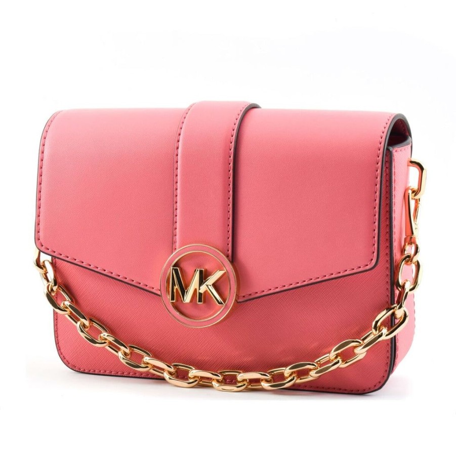 Handbags Michael Kors | Michael Kors Carmen Shoulder Bag Pink 20 X 13 X 5 Cm