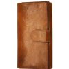 Wallets Floto Leather Bifold & Trifold Wallets | Floto Leather Roma Continental Wallet Olive (Honey) Brown