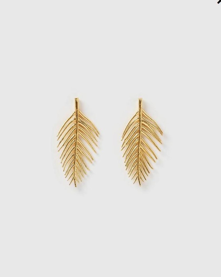 Jewellery Izoa Earrings | Izoa Ember Earrings Gold