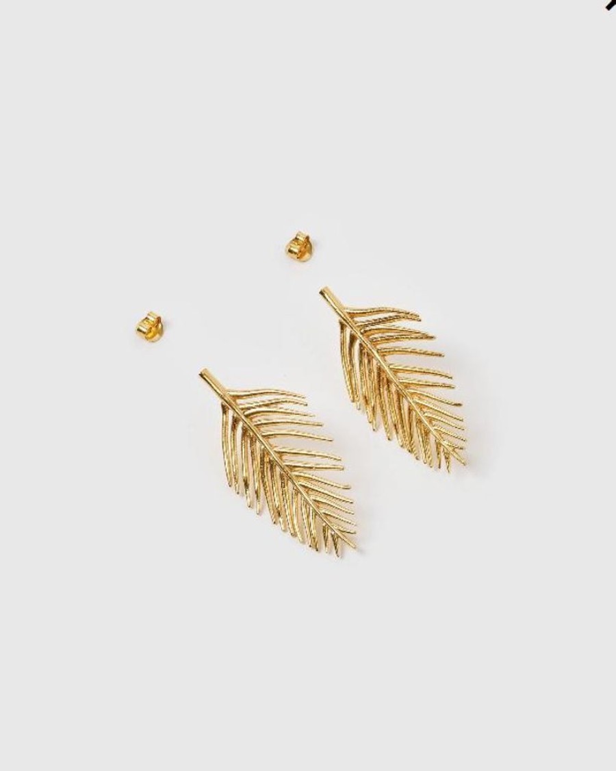 Jewellery Izoa Earrings | Izoa Ember Earrings Gold