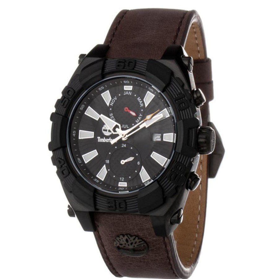 Watches Timberland Leather Watches | Timberland Tbl13331Jstb-02D (O 45 Mm) Men'S Watch