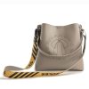 Handbags GUNAS NEW YORK | Gunas New York Tabitha Grey Bucket Shoulder Bag