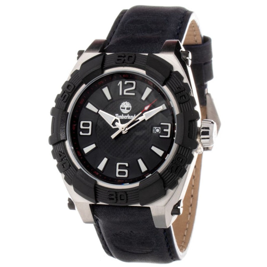 Watches Timberland Leather Watches | Timberland Tbl13321Jstb-02C (O 45 Mm) Men'S Watch