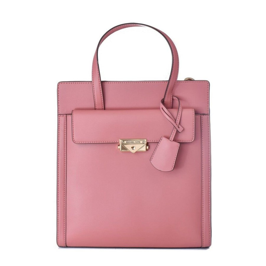 Handbags Michael Kors | Michael Kors 35F2G0Et60-Rose Pink Leather Satchel Bag