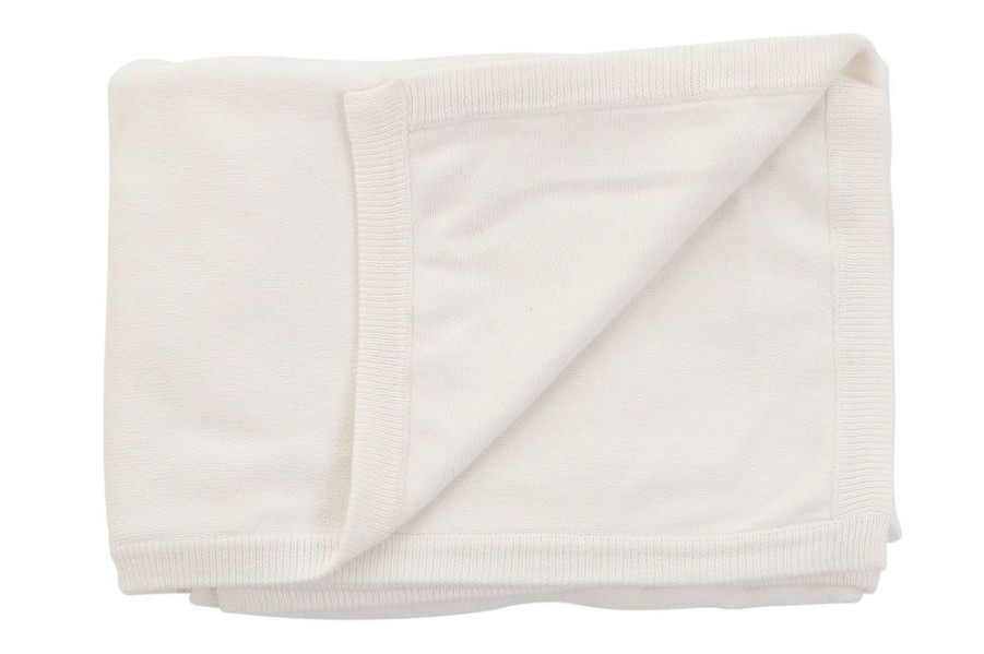 Kids Sweet Peanut Blankets | Sweet Peanut Cotton Cashmere Blanket White