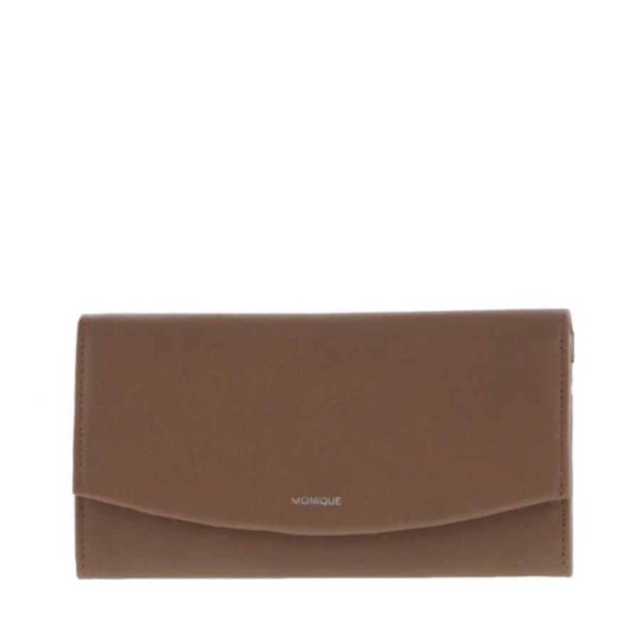 Wallets Monique Snap Closure Wallets | Monique Lila Rfid Leather Purse/Snap Closure Wallet