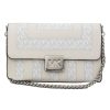 Handbags Michael Kors | Michael Kors 35S2S6Sl2B-Brt-Wht-Mlt Beige Leather Clutch Shoulder Bag