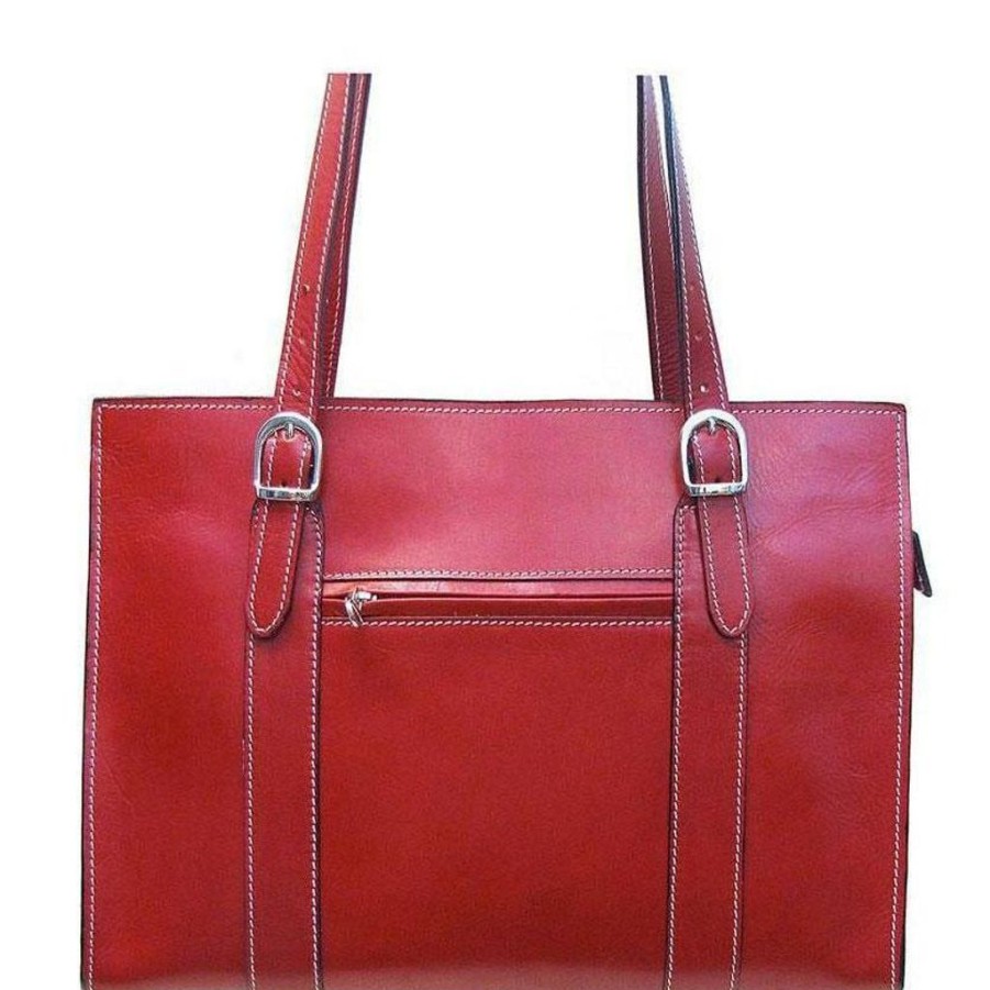 Handbags Floto Leather | Floto Leather Roma Shoulder Bag