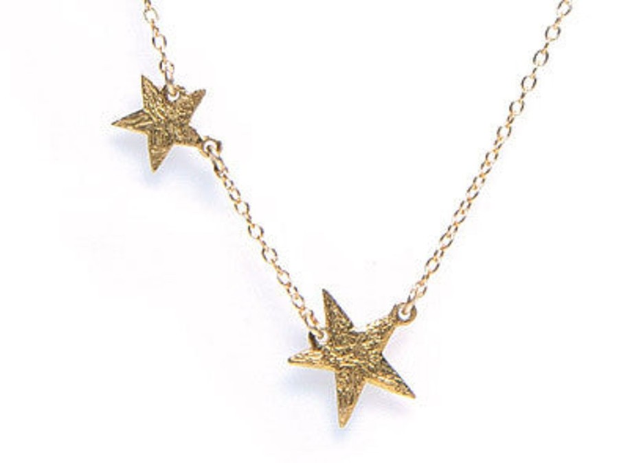 Jewellery Gorjana Necklaces | Gorjana Gold Plated Super Star Necklace