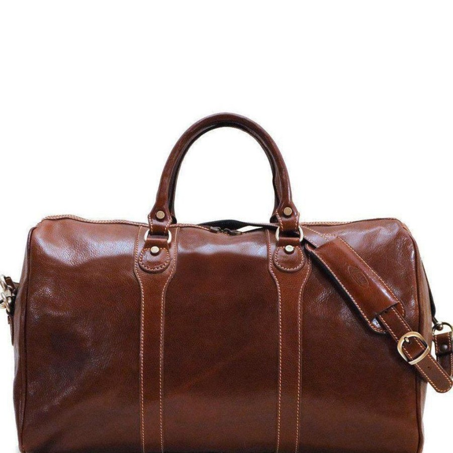 Handbags Floto Leather | Floto Leather Milano Duffle