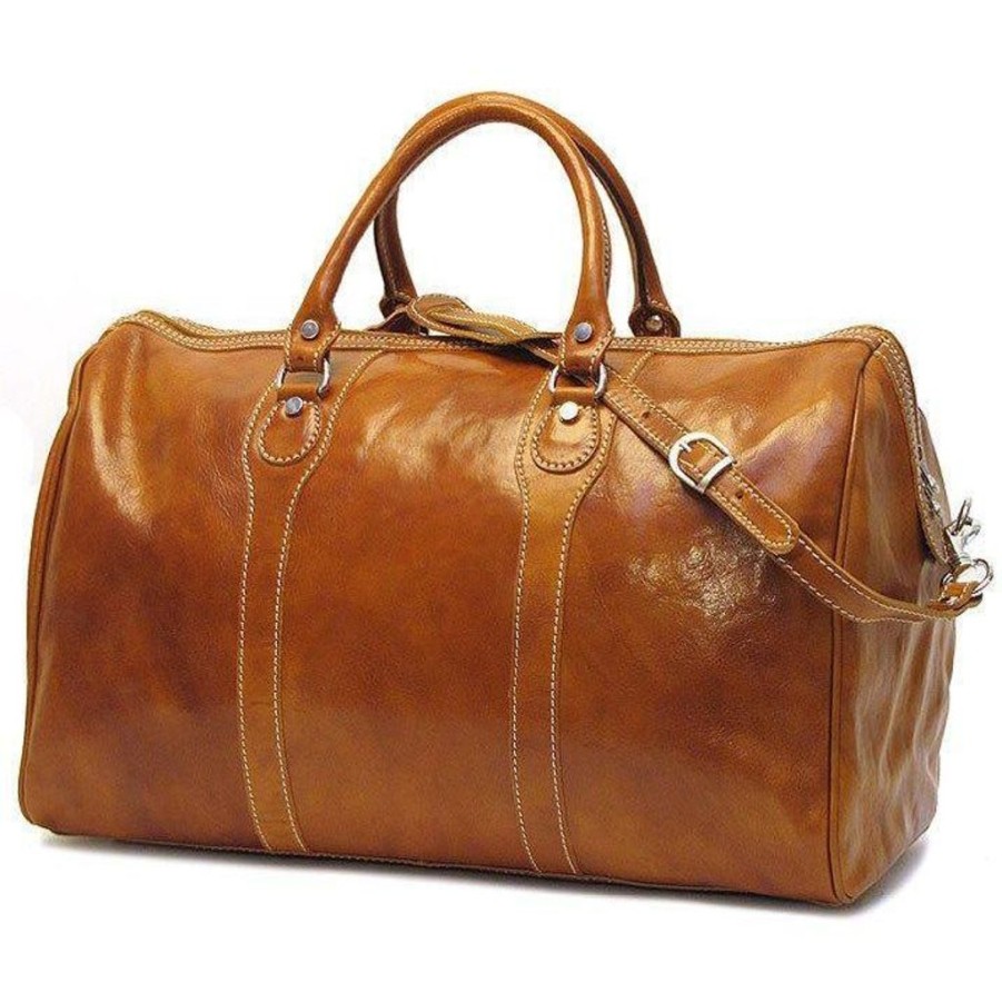 Handbags Floto Leather | Floto Leather Milano Duffle