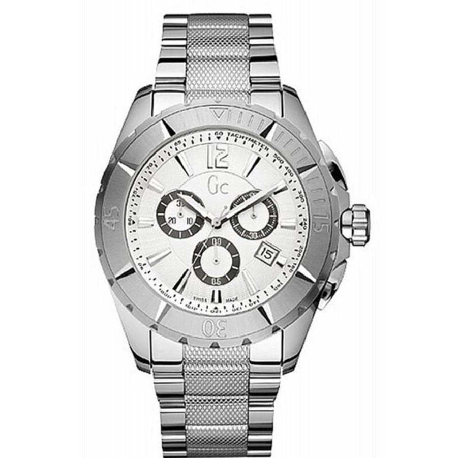 Watches Guess Metal Watches | Guess (O 46 Mm) Men'S Watch