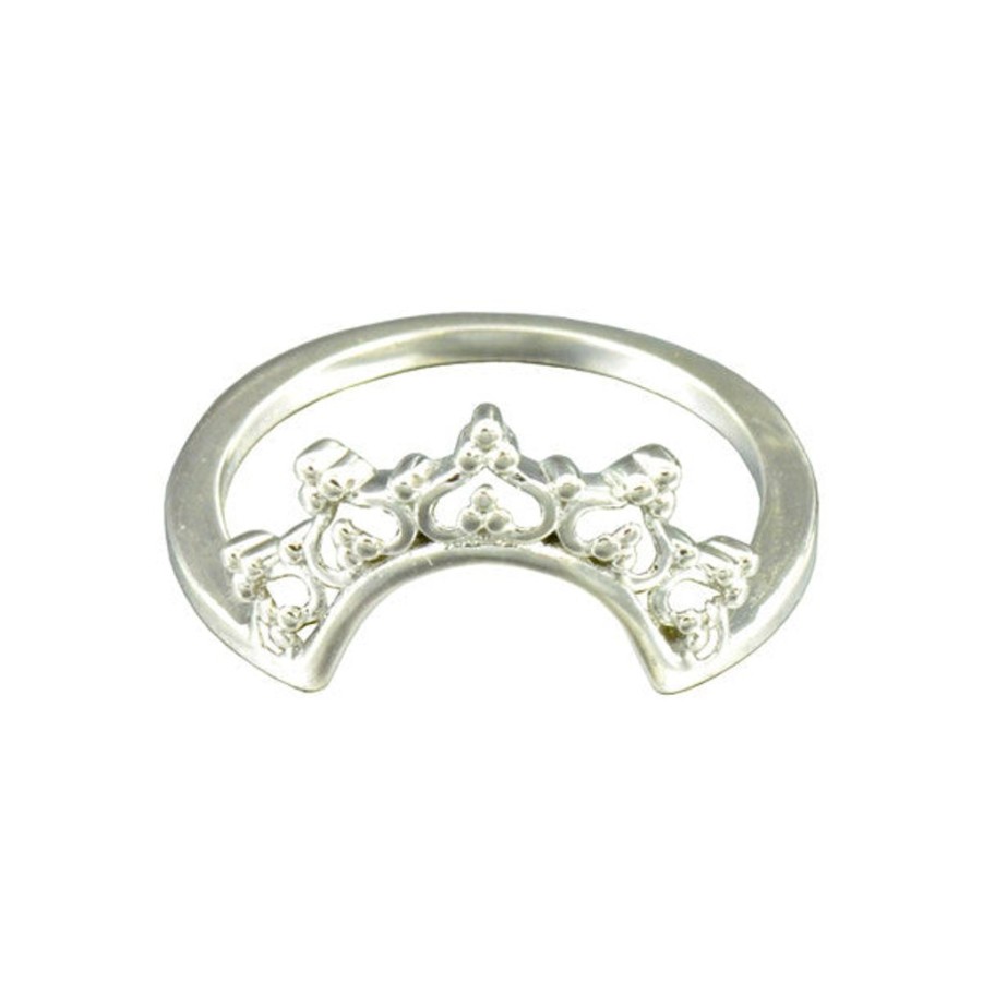 Jewellery Ichu Rings | Ichu Crown Sterling Silver Ring