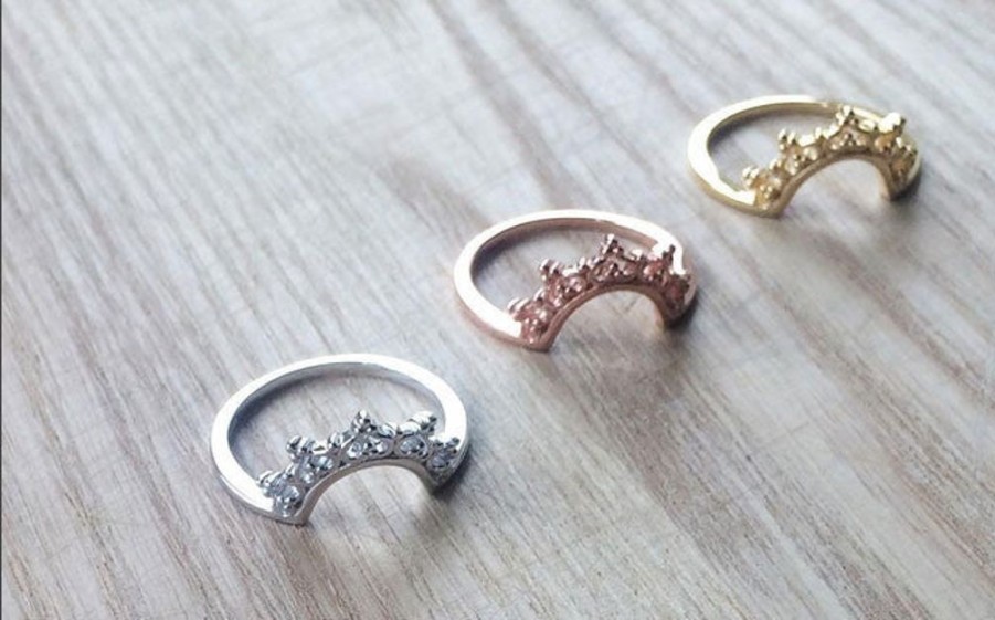 Jewellery Ichu Rings | Ichu Crown Sterling Silver Ring