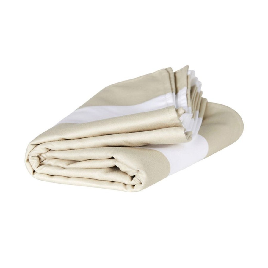 Women Dock & Bay Beach Towels | Dock & Bay Beach Towel Cabana Light Collection Xl 100% Recycled Bora Bora Beige