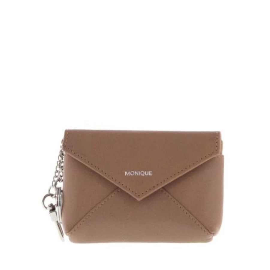 Wallets Monique Key Cases & Keyrings | Monique Pepa Leather Snap Closure Keychain Pouch