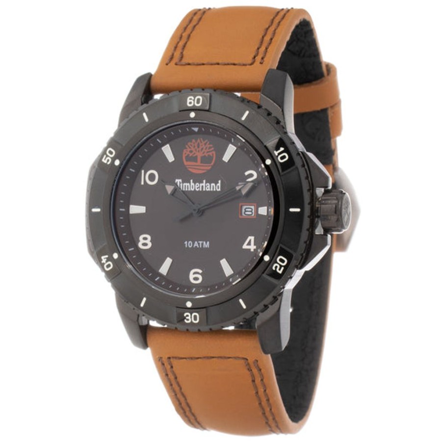 Watches Timberland Leather Watches | Timberland Tbl13327Jb-14Mg (O 45 Mm) Men'S Watch