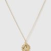 Jewellery Izoa Necklaces | Izoa Sunshine Necklace Gold